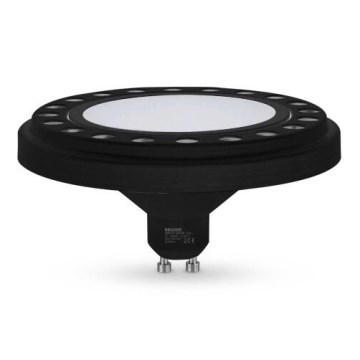 Bombilla LED ECOLINE AR111 GU10/12W/230V 3000K 120° negro - Brilagi