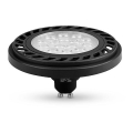 Bombilla LED ECOLINE SOFT AR111 GU10/9W/230V 4000K 30° negro - Brilagi