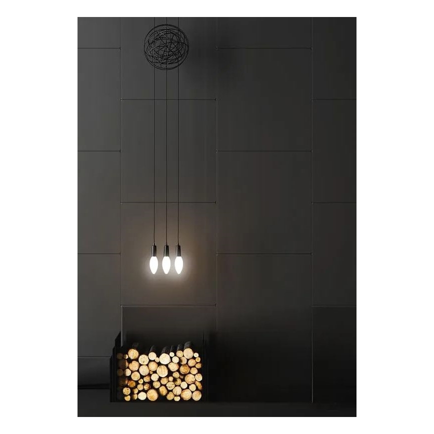 Bombilla LED WHITE FILAMENT C35 E14/4,5W/230V 4000K