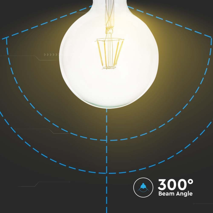 Bombilla LED FILAMENT G125 E27/10W/230V 4000K