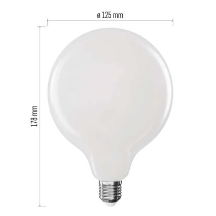 Bombilla LED FILAMENT G125 E27/18W/230V 4000K