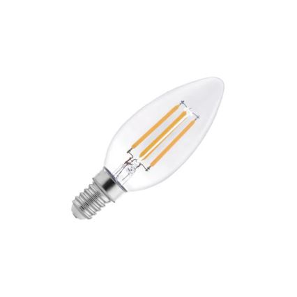 Bombilla LED Filamento C37 E14/6W/230V 4000K