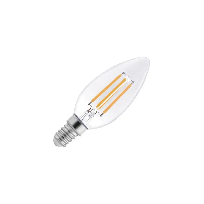 Bombilla LED Filamento C37 E14/6W/230V 4000K