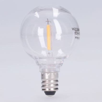 Bombilla LED G40 E12/0,6W/24V 3000K - Brilagi