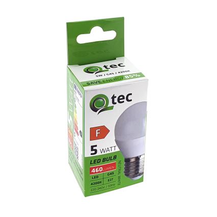 Bombilla LED G45 E27/5W/230V 4200K