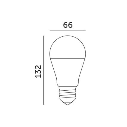Bombilla LED GS E27/22W/230V 4000K