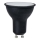 Bombilla LED GU10/6W/230V 3000K negro