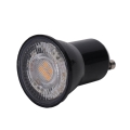 Bombilla LED MR11 GU10/4W/230V 3000K 60° negra - BRILAGI