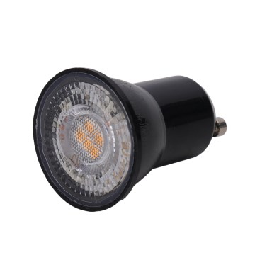 Bombilla LED MR11 GU10/4W/230V 3000K 60° negra - BRILAGI