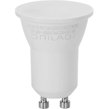 Bombilla LED MR11 GU10/4W/230V 3000K - BRILAGI