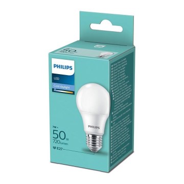 Bombilla LED Philips A60 E27/7W/230V 6500K