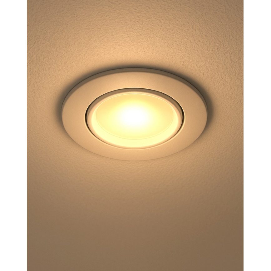 Bombilla LED Qtec GU10/8W/230V 2700K