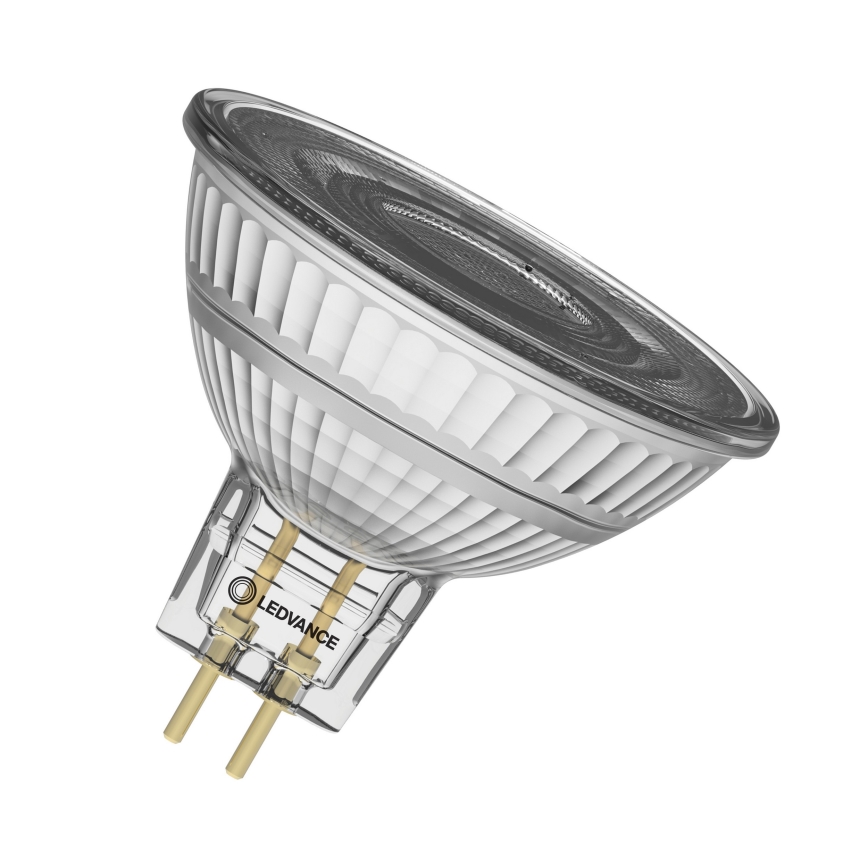 Bombilla LED reflectora regulable MR16 GU5,3/5W/12V 4000K 36° CRI 90 - Ledvance