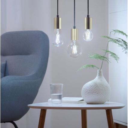 Bombilla LED regulable FILAMENT A60 E27/6,7W/230V 2700-6500K CRI 90 Wi-Fi - WiZ