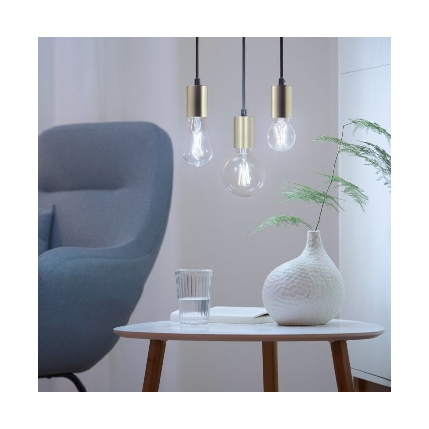 Bombilla LED regulable FILAMENT A60 E27/6,7W/230V 2700-6500K CRI 90 Wi-Fi - WiZ