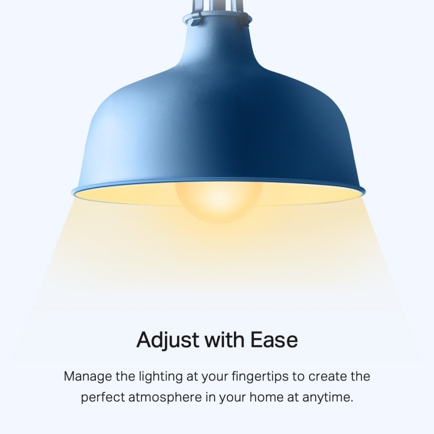 Bombilla LED regulable A60 E27/8,7W/230V 2700K Wi-Fi - TP-Link