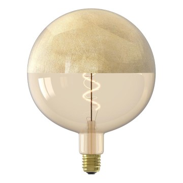 Bombilla LED regulable con casquete dorado FILAMENT G200 E27/4W/230V 1800K CRI 90