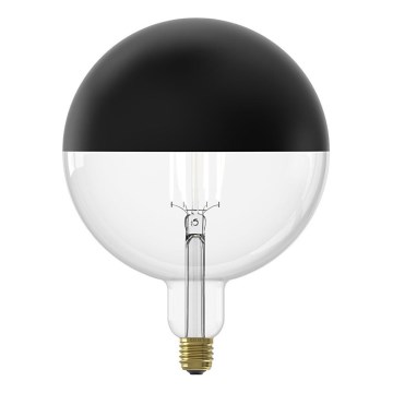 Bombilla LED regulable con cubierta superior FILAMENT G200 E27/4W/230V 1800K negra CRI 90