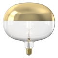 Bombilla LED regulable con cúpula dorada FILAMENTO E27/6W/230V 1800K CRI 90