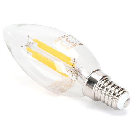 Bombilla LED regulable FILAMENT C35 E14/4W/230V 2700K - Aigostar
