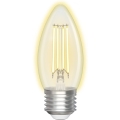 Bombilla LED regulable FILAMENT C35 E27/4,5W/230V 2700-6500K Wi-Fi - Aigostar