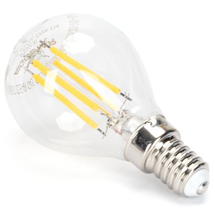 Bombilla LED regulable FILAMENT G45 E14/4W/230V 2700K - Aigostar