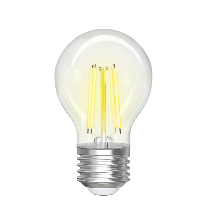 Bombilla LED regulable FILAMENT G45 E27/4,5W/230V 2700-6500K Wi-Fi - Aigostar