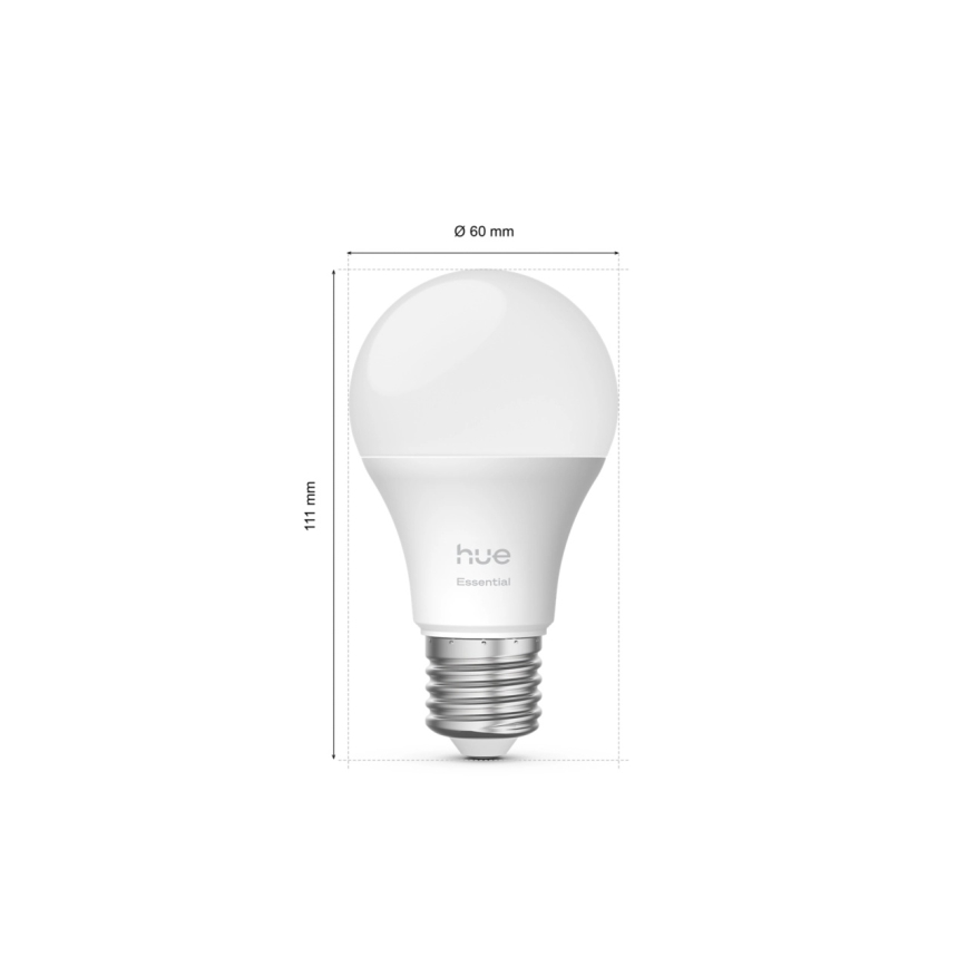 Bombilla LED regulable Philips Hue White And Color Ambiance Essential E27/8W/230V 2200-6500K