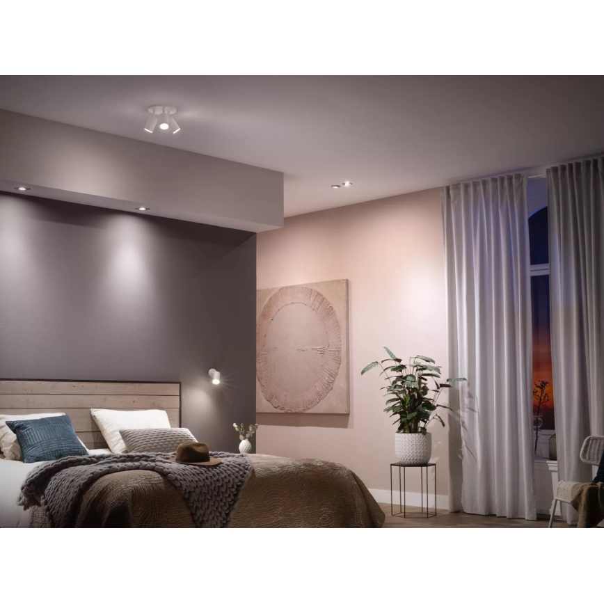 Bombilla LED regulable Philips Hue WHITE AMBIANCE GU10/4,2W/230V 2200-6500K