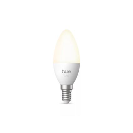 Bombilla LED regulable Philips Hue White B39 E14/3,9W/230V 2700K