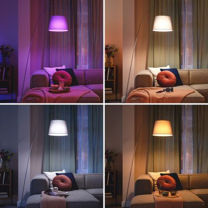 Bombilla LED RGB regulable Philips SMART P45 E14/4,9W/230V 2200-6500K IRC 90