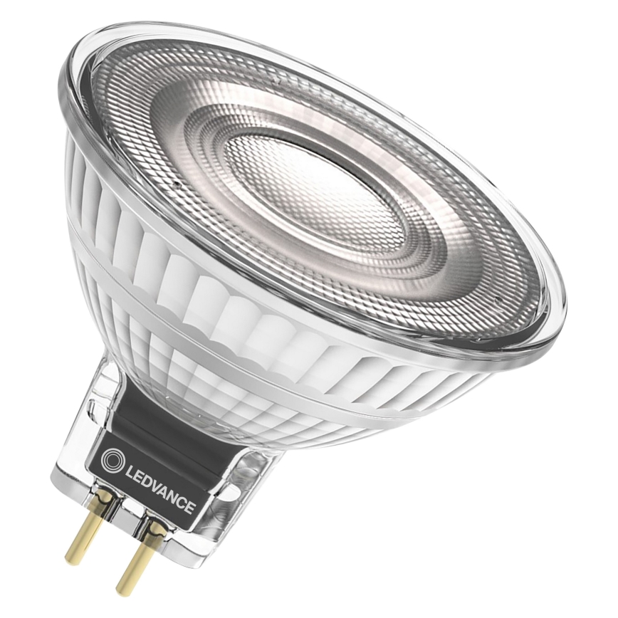 Bombilla reflectora LED regulable MR16 GU5,3/5,3W/12V 3000K 36° CRI 97 - Ledvance