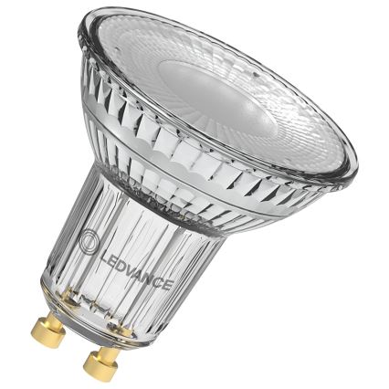 Bombilla reflectora LED regulable PAR16 GU10/7W/230V 2700K 120° CRI 90 - Ledvance