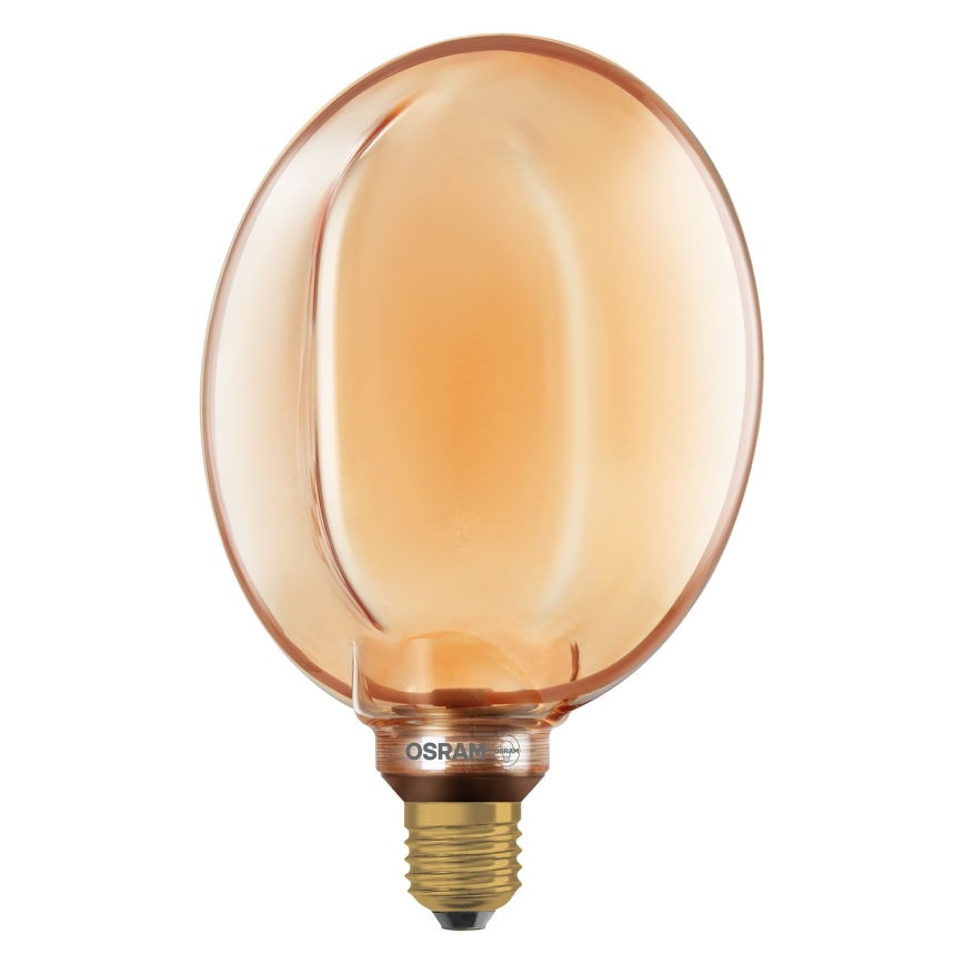 Bombilla LED regulable VINTAGE E27/4W/230V 1800K dorada - Osram