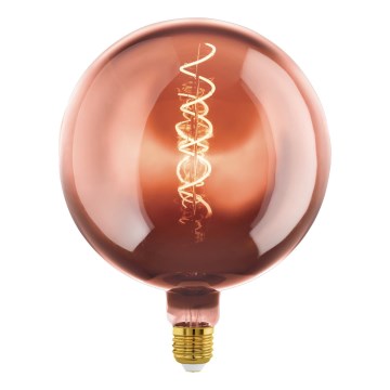 Bombilla LED regulable VINTAGE G200 E27/4W/230V 1600K acabado cobre - Eglo 110097