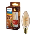 Bombilla LED regulable VINTAGE Philips B35 E14/3,1W/230V 2200K CRI 90