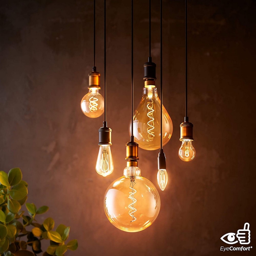 Bombilla LED regulable VINTAGE Philips G93 E27/4W/230V 1800K