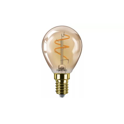 Bombilla LED regulable VINTAGE Philips P45 E14/3,1W/230V 2200K