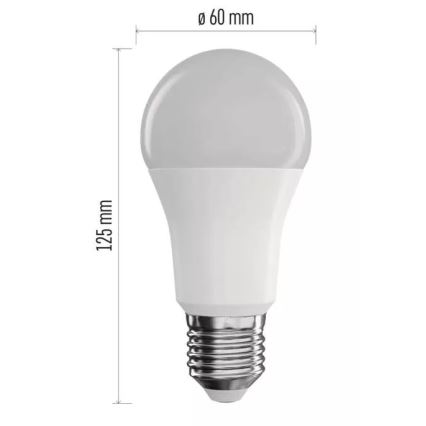 Bombilla LED RGB regulable GoSmart A60 E27/11W/230V 2700-6500K Wi-Fi Tuya