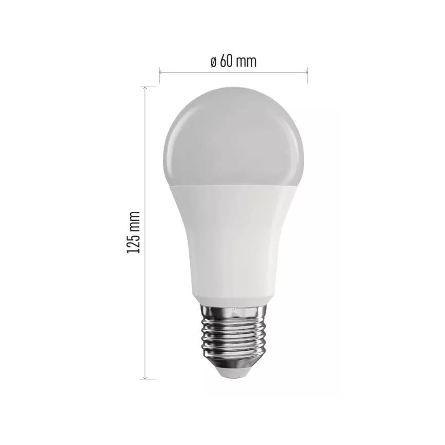 Bombilla LED RGB regulable GoSmart A60 E27/11W/230V 2700-6500K Wi-Fi Tuya