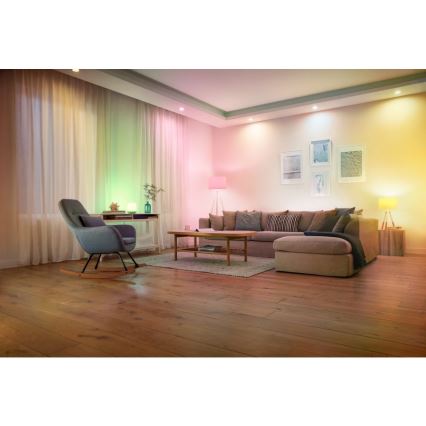 Bombilla LED RGBW regulable C37 E14/4,9W/230V 2200-6500K CRI 90 Wi-Fi -WiZ