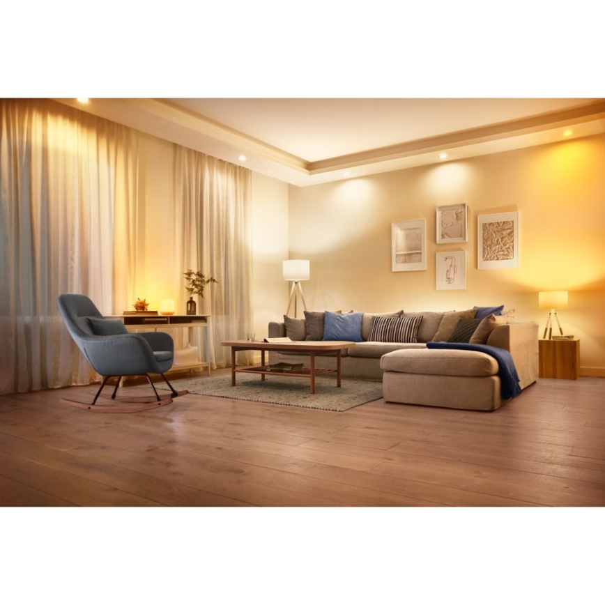 Bombilla LED RGBW regulable C37 E14/4,9W/230V 2200-6500K CRI 90 Wi-Fi -WiZ