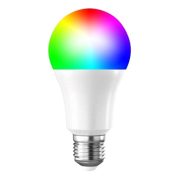 Bombilla LED RGBW regulable E27/9W/230V 3000-6500K Wi-Fi Tuya