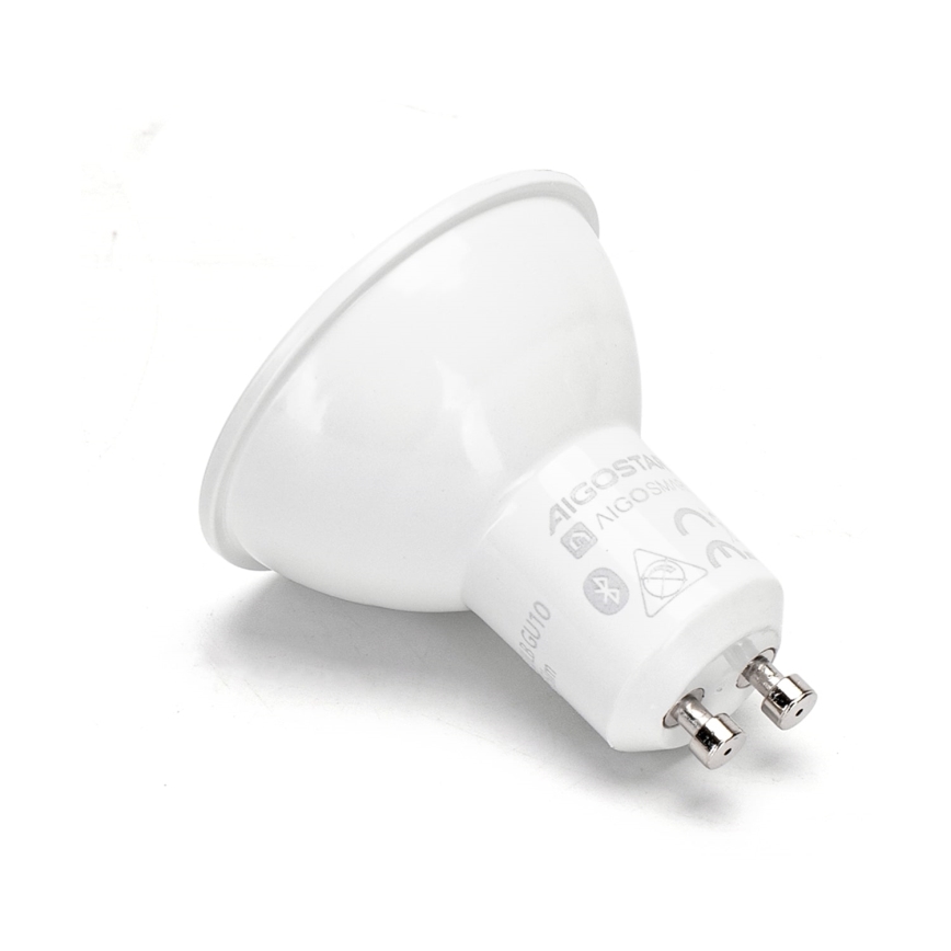 Bombilla LED RGBW regulable MESH Inteligente GU10/6,5W/230V 2700-6500K - Aigostar