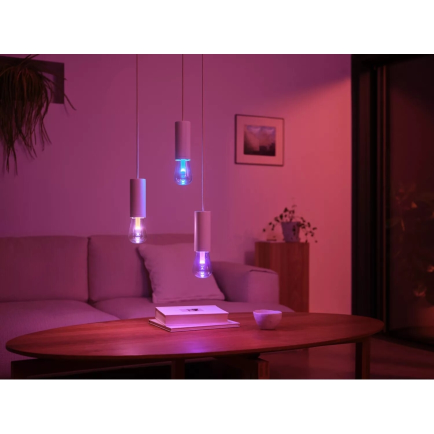 Bombilla LED RGBW regulable Philips Hue White And Color Ambiance E27/6,8W/230V 2000-6500K