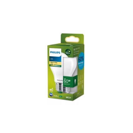 Bombilla LED ULTRAEFFICIENT Philips A60, casquillo E27, 4 W, 230 V, 2700 K