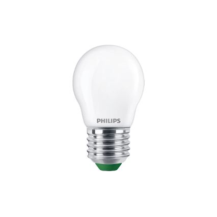 Bombilla LED ULTRAEFFICIENT Philips P45 E27/1,2W/230V 2700K