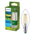 Bombilla LED ULTRAEFFICIENT VINTAGE Philips B35 E14/3,8W/230V 2700K