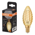 Bombilla LED VINTAGE E14/2,5W/230V 2400K - Osram