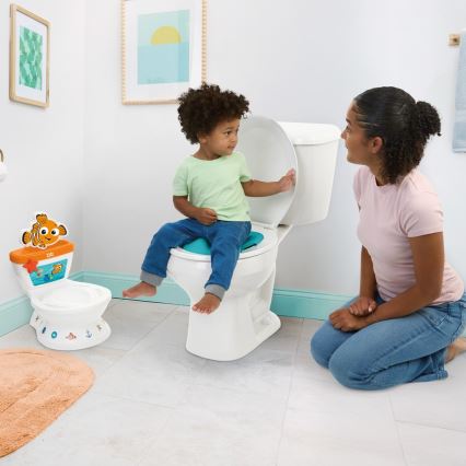 Bright Starts - Orinal infantil con sonido MY SIZE Finding Nemo 2xAAA